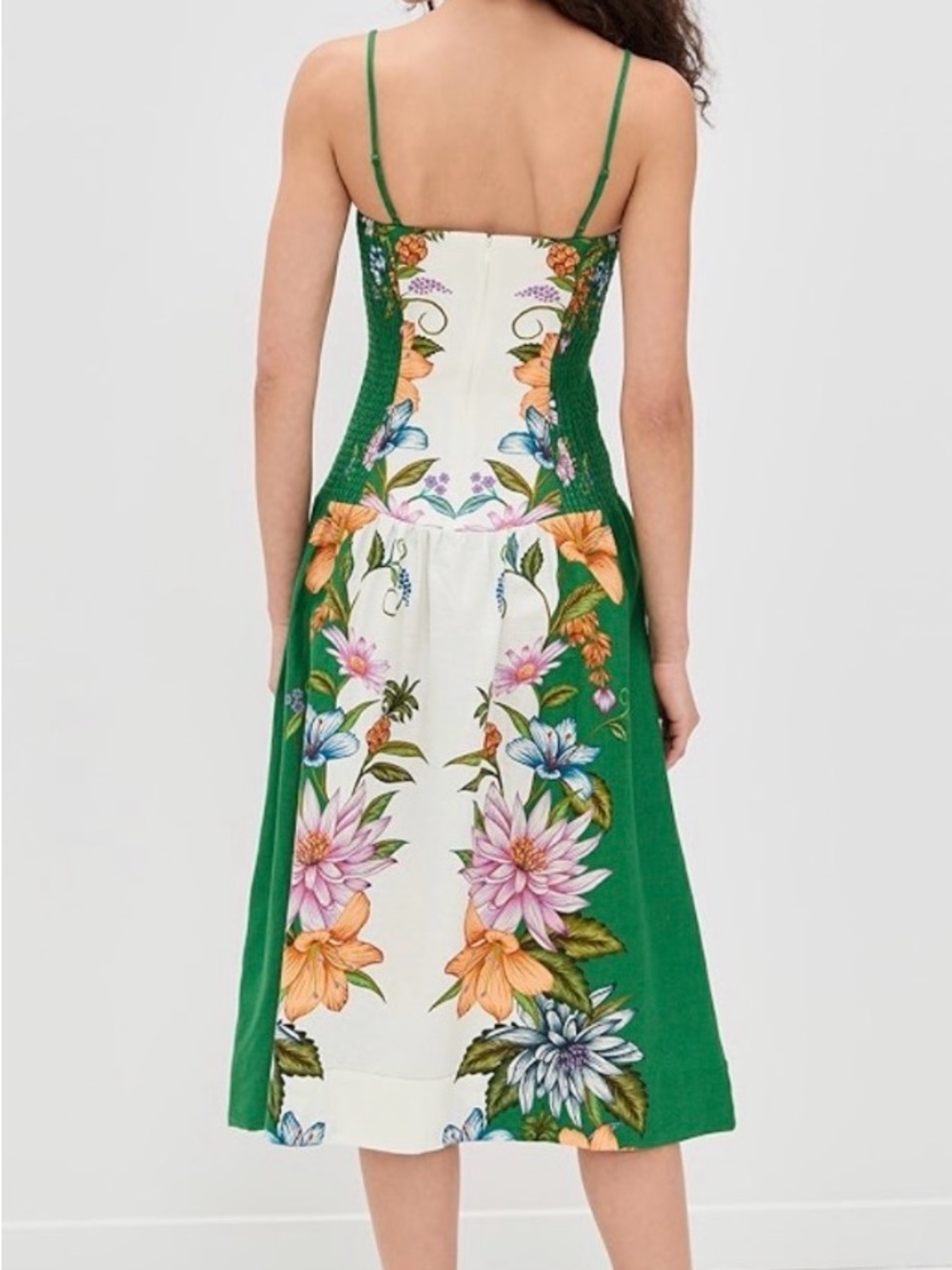 FARM Rio Sweet Bloom Dreamscape Midi Dress - Picture 2 of 7